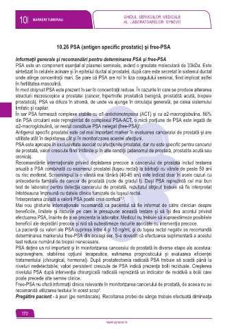 Profil neoplasm prostată - Synevo