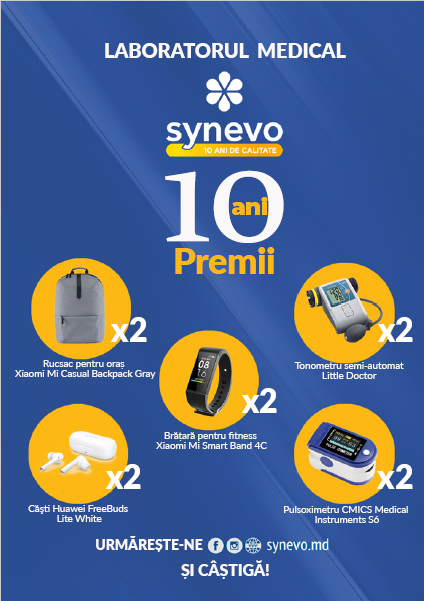 Tombola 10 ani - Synevo