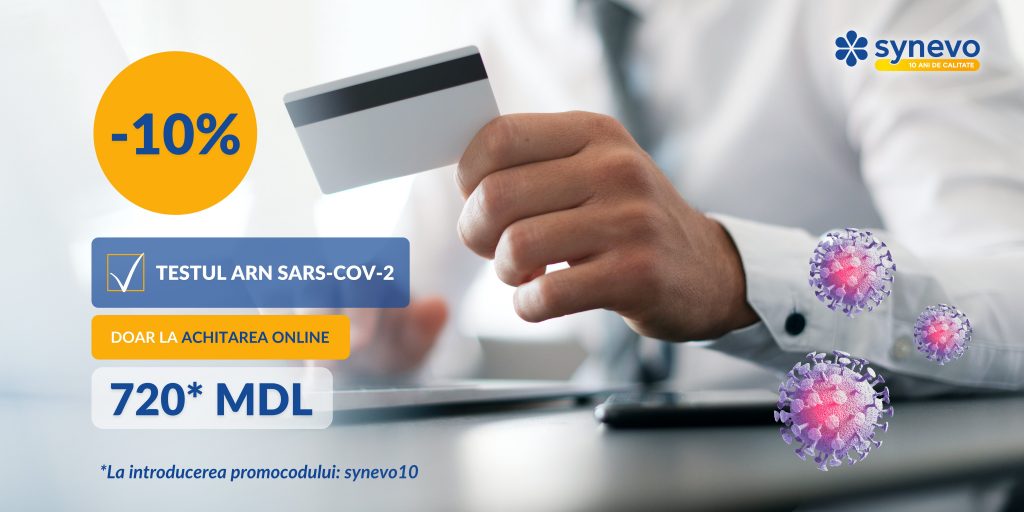 Introduci cupon „Synevo10” și beneficiezi de test PCR COVID-19 la preț redus! - Synevo