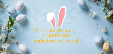 Program în perioada sărbătorilor de Paște! - Synevo