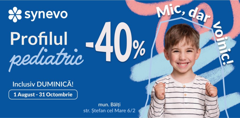 MIC, DAR VOINIC! - Synevo