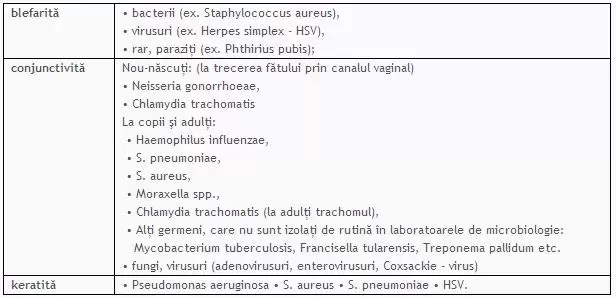 Profil infecţii oculare - Synevo